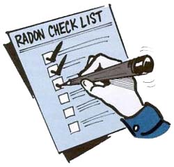 radon checklist